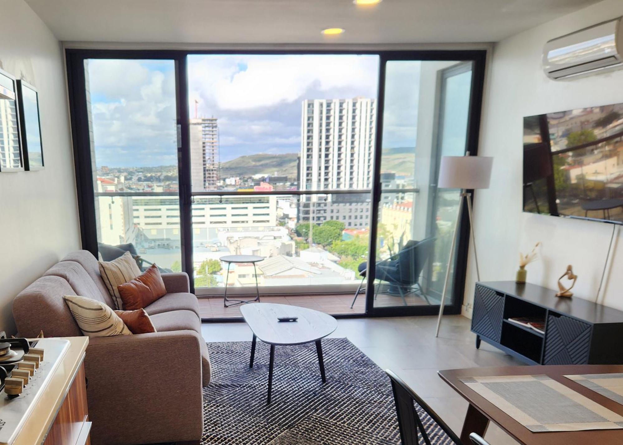 Downtown Apartment With Balcony City View, Gym & Lounge Tijuana Exterior photo